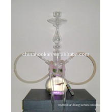 GH060-LT beautiful glass chicha hookah /shisha/nargile pipe/water pipe/with led light/sheesha/narguile